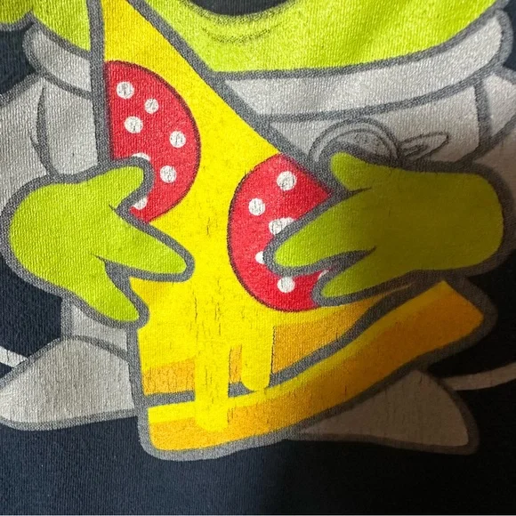 Toy Story Navy Blue I Come in Pizza T-Shirt Size 2X - Runs Small - Picture 4 of 6